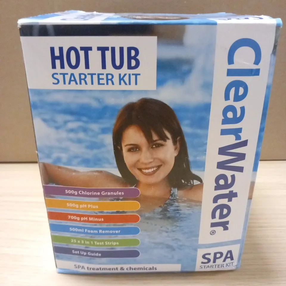 BOXED SPA CHEMICAL STARTER KIT 