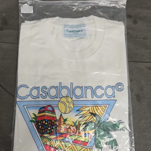 CASABLANCA TENNIS CLUB T-SHIRT - S