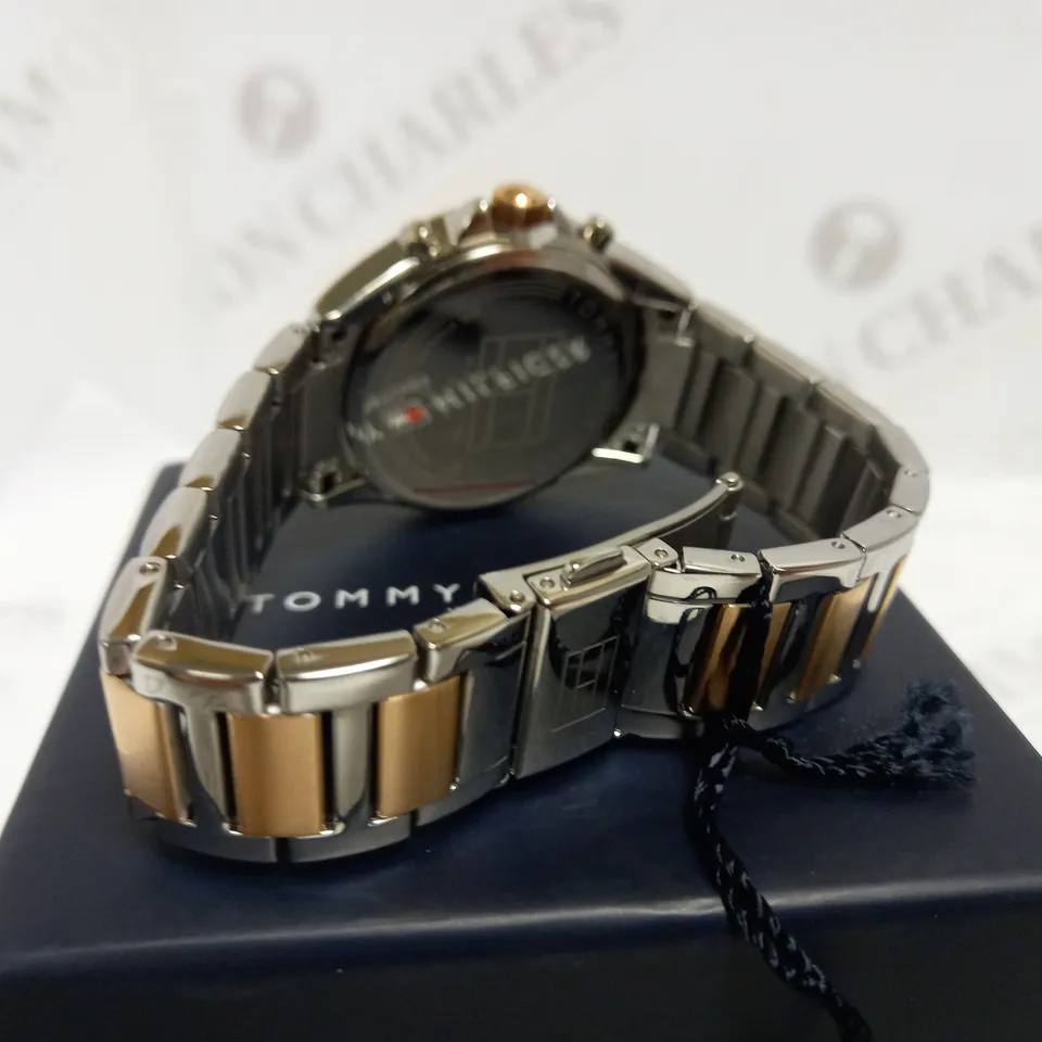 TOMMY HILFIGER KENNEDY STAINLESS STEEL WATCH RRP £189