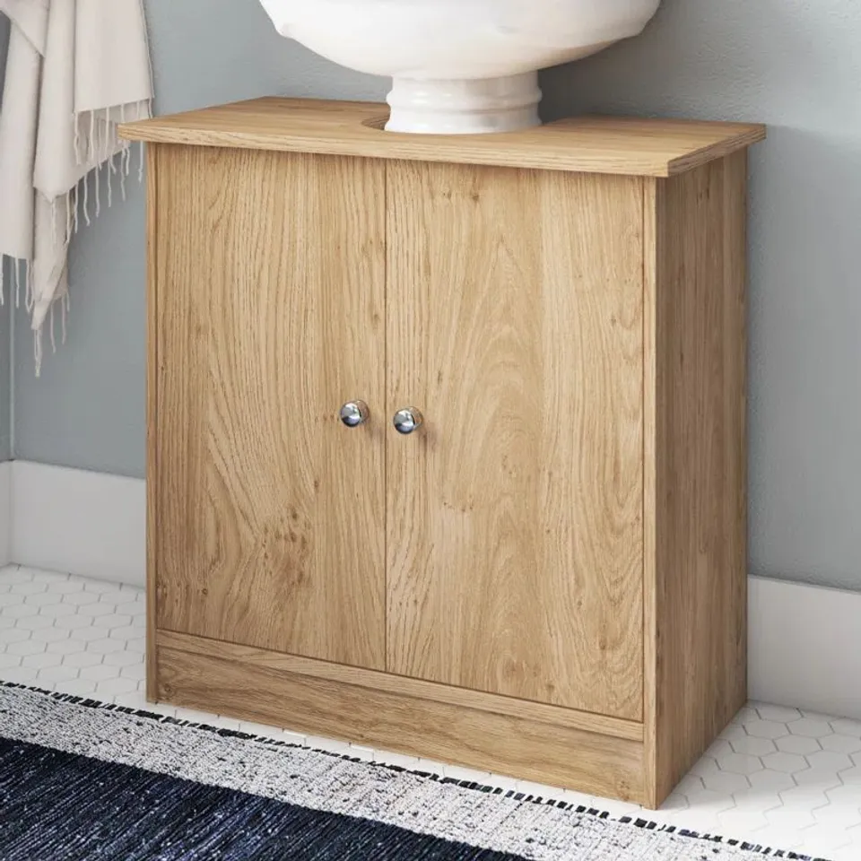 BOXED RHYLA FREESTANDING BACK TO WALL TOILET UNIT
