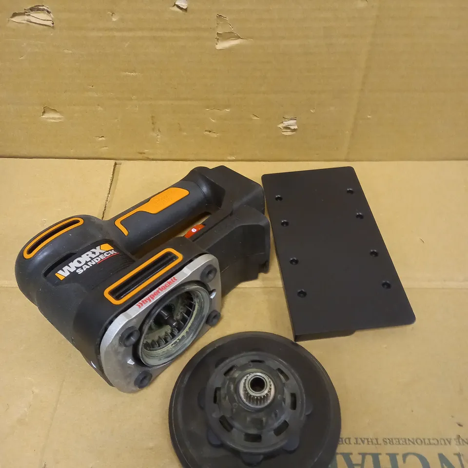 WORKS POWER SHARE SANDECK 5-1 MULTI PURPOSE SANDER 
