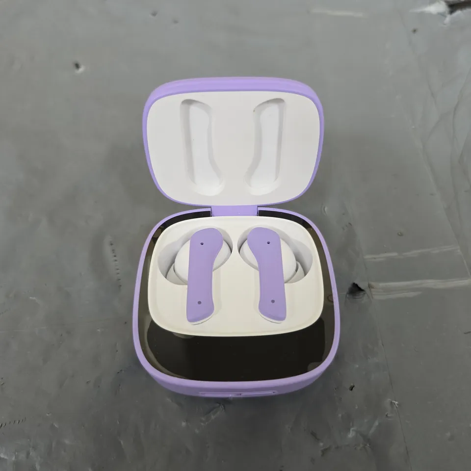 GROOVZ WIRELESS BLUETOOTH EARPHONES IN PURPLE