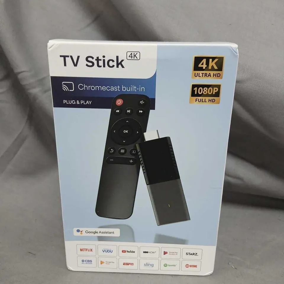 BOXED TV STICK CHROMECAST BUILT IN 