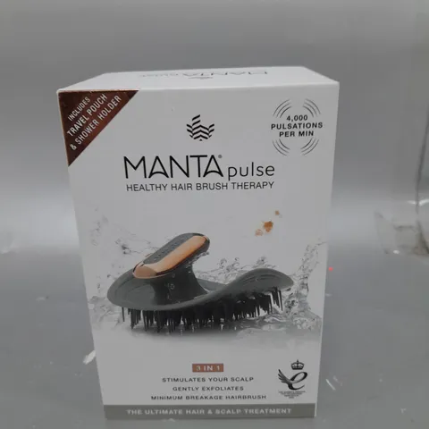 BOXED MANTA PULSE FLEXIBLE HAIRBRUSH