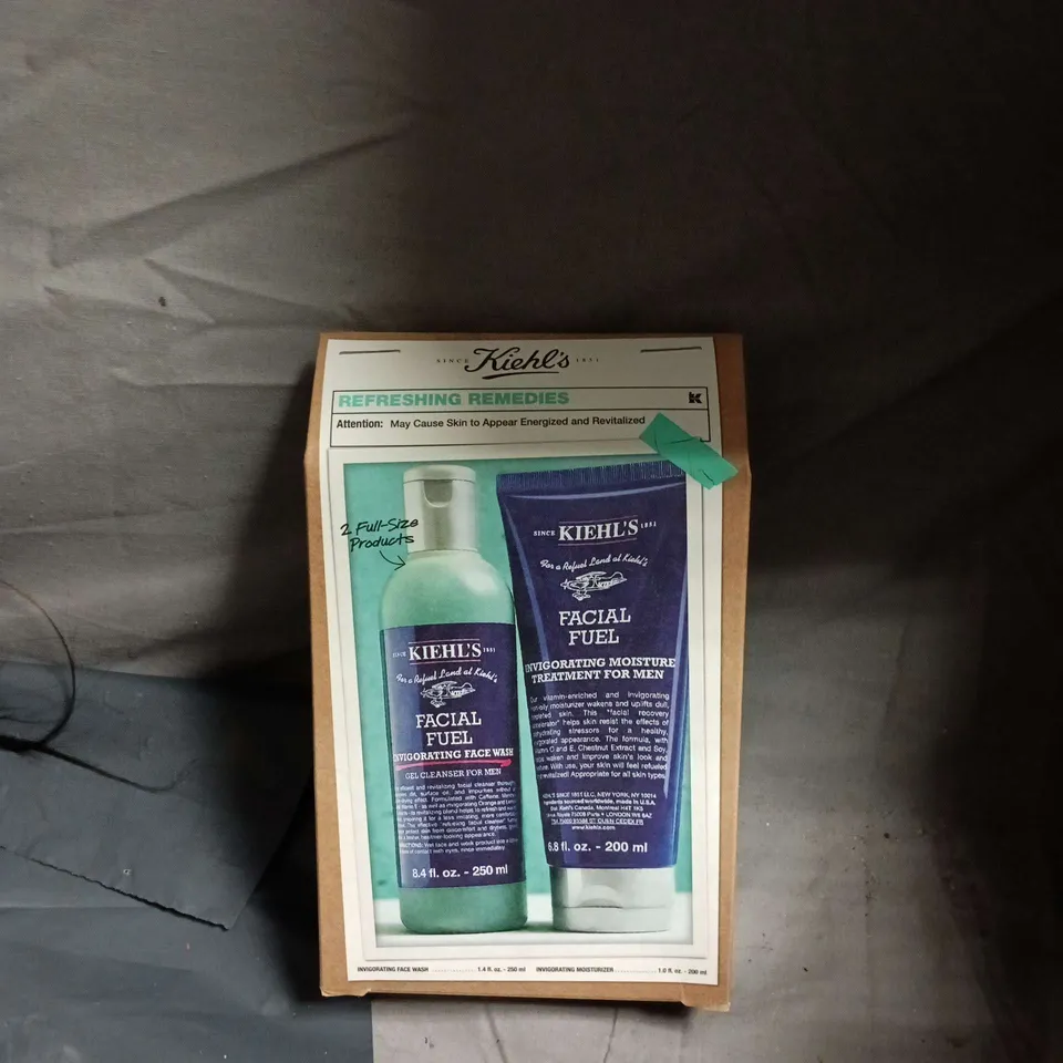 Kiehl's Facial Fuel – Invigorating Moisture Treatment for Men 