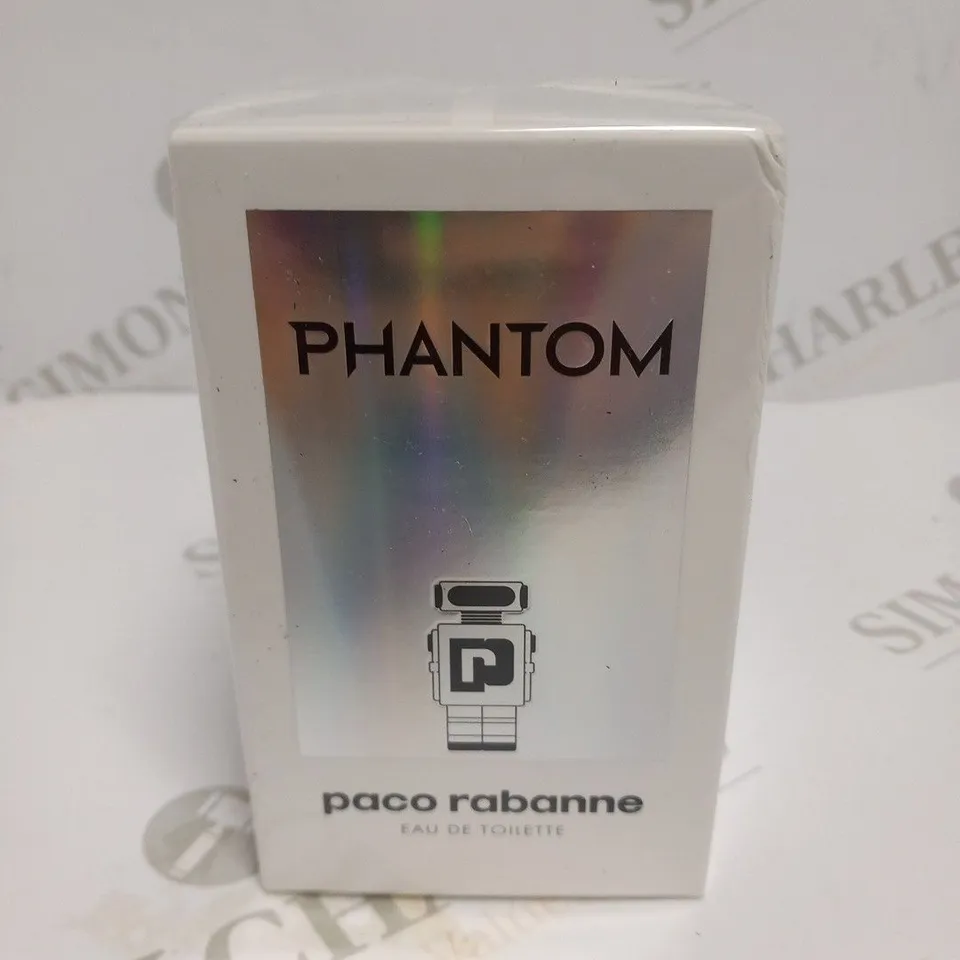 BOXED AND SEALED PACO RABANNE PHANTOM EAU DE TOILETTE 50ML 