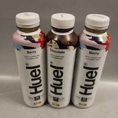 APPROXIMATELY 15 ASSORTED HUEL FOOD SUPPLEMENT DRINKS IN VARIOUS FLAVOURS - COLLECTION ONLY