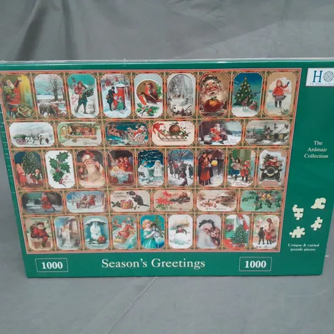 SEALED SEASONS GREETINGS 1000-PIECE JIGSAW PUZZLE