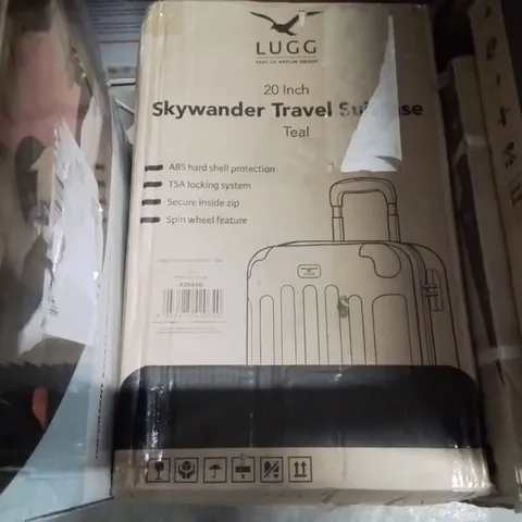BOXED LUGG - SKYWANDER TRAVEL SUITCASE TEAL