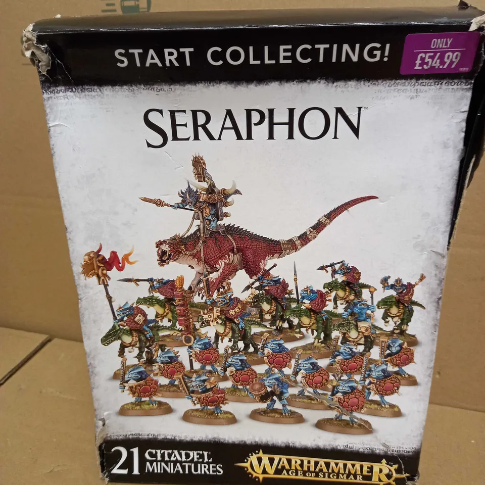 WARHAMMER AGE OF SIGMAR SERAPHON, 21 CITADEL MINIATURES