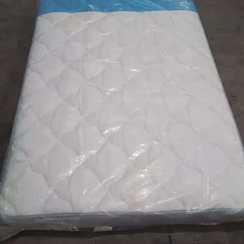 QUALITY BAGGED DOUBLE 135cm AIRSPRUNG LUXURY QUILTED MEDIUM MATTRESS