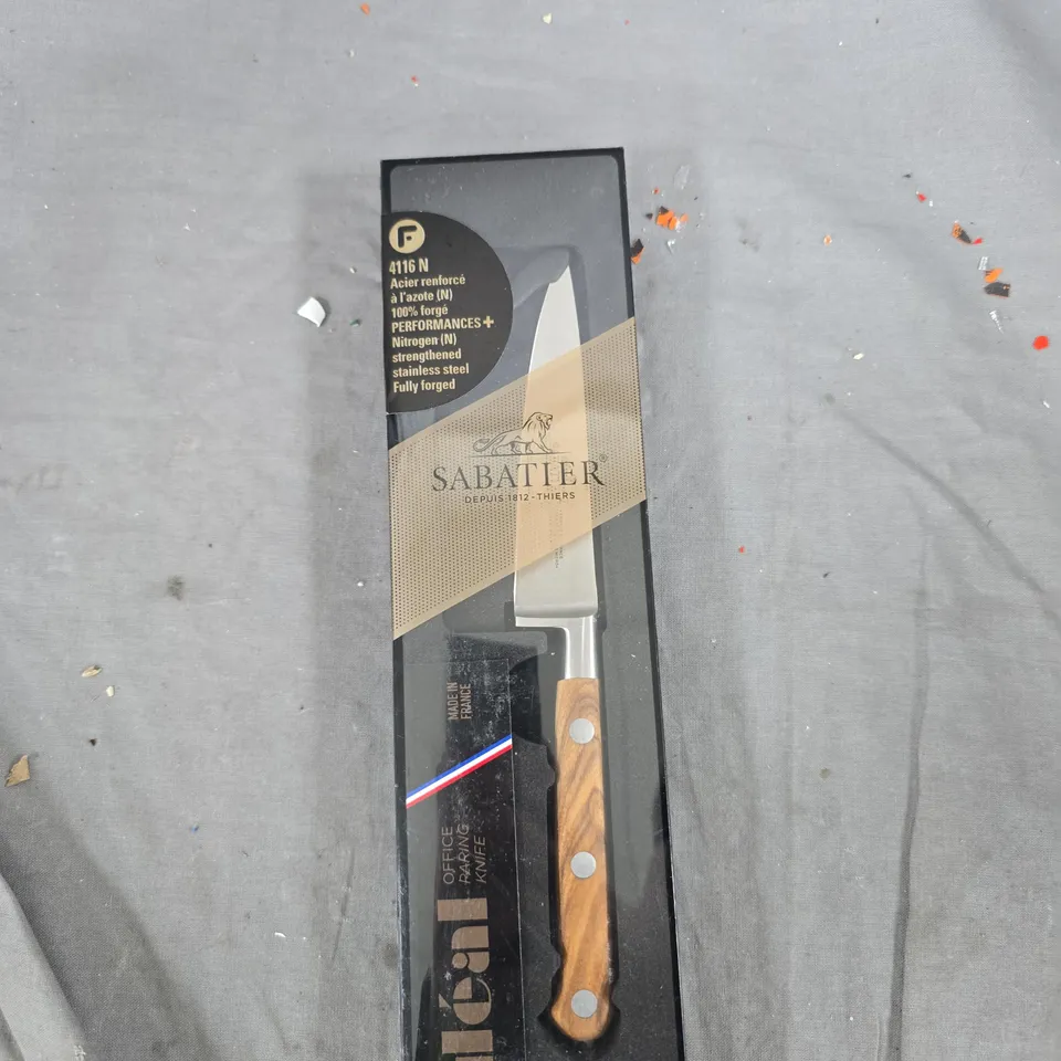 SABATIER PARING KNIFE – 100% FORGED, THIERS, FRANCE, BOXED