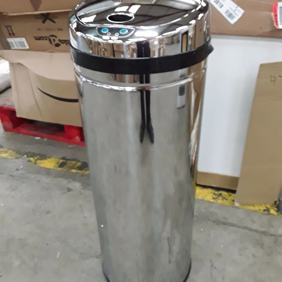 BOXED LADSON STEEL MOTION SENSOR RUBBISH BIN