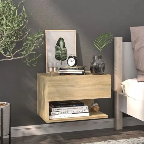 JAICRE MANUFACTURED WOOD BEDSIDE TABLE