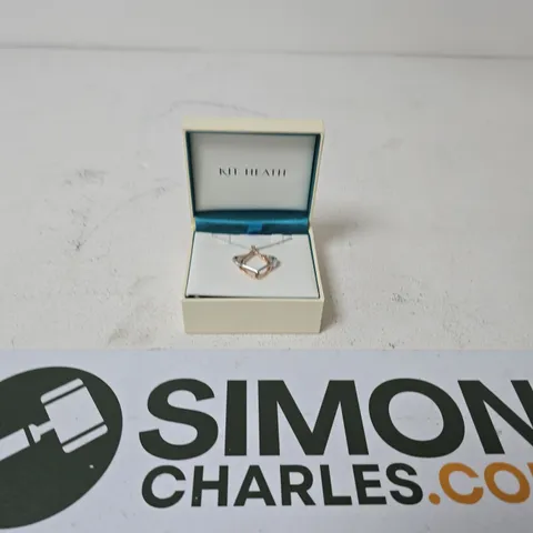 KIT HEATH TWO-TONE PENDANT NECKLACE - BOXED