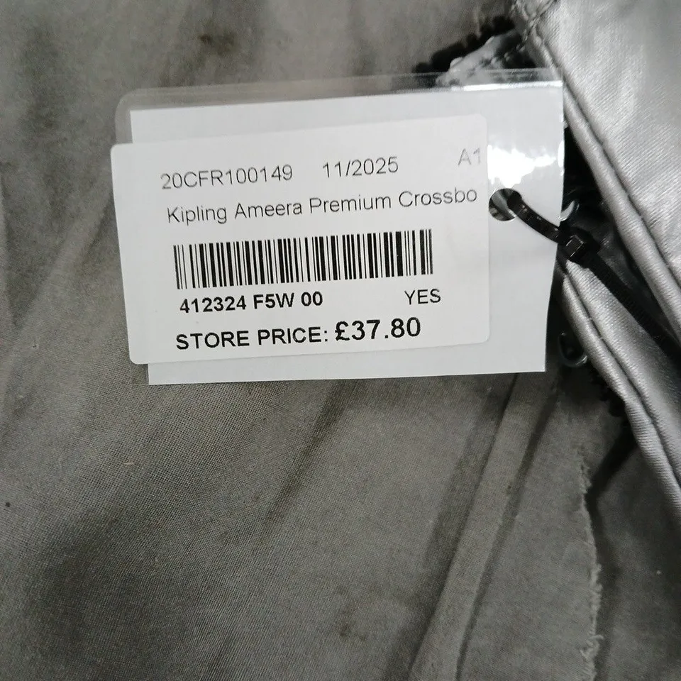 Kipling Ameera Premium Crossbody Bag – Silver