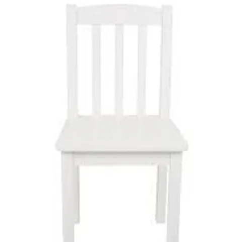 BRAND NEW BOXED JUNIOR WHITTINGTON CHAIR, WHITE