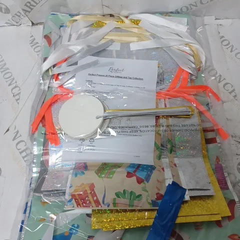 PERFECT PRESENT 20 PIECE GIFTBAG AND TAG COLLECTION