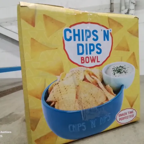 BOXED CHIPS'N'DIPS BOWL