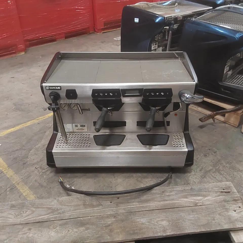 RANCILIO CLASSE 7 2 GROUP COMMERCIAL COFFEE MACHINE WITH ISTEAM