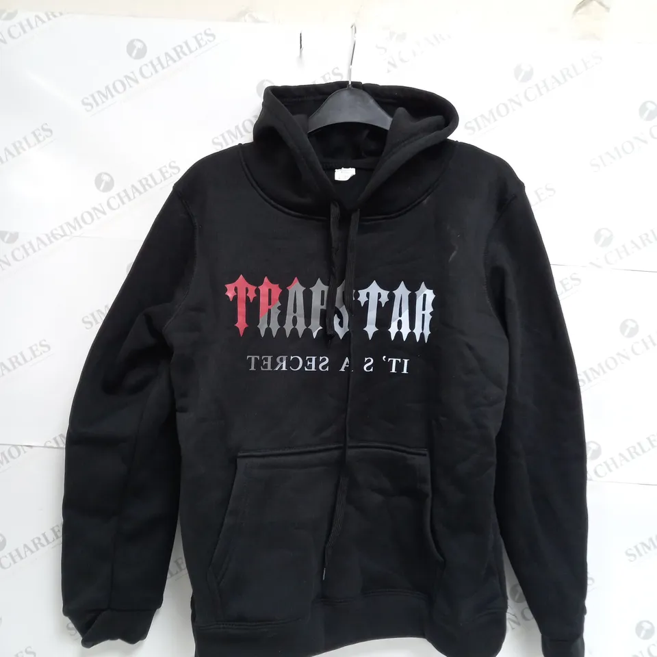 TRAPSTAR BLACK HOODIE SIZE M