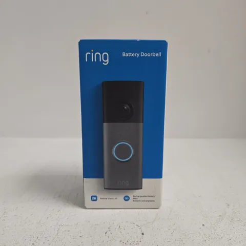 RING BATTERY DOORBELL – BOXED