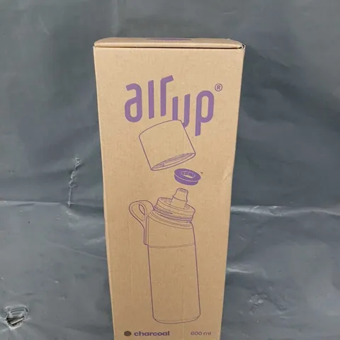 BOXED SEALED AIRUP GEN 2 BOTTLE IN CHARCOAL - 600ML 