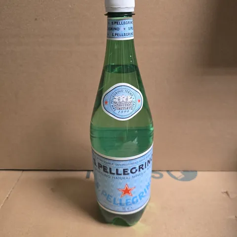 6 BOTTLES OF S.PELLEGRINO PSARKLING MINERAL WATER (1L)