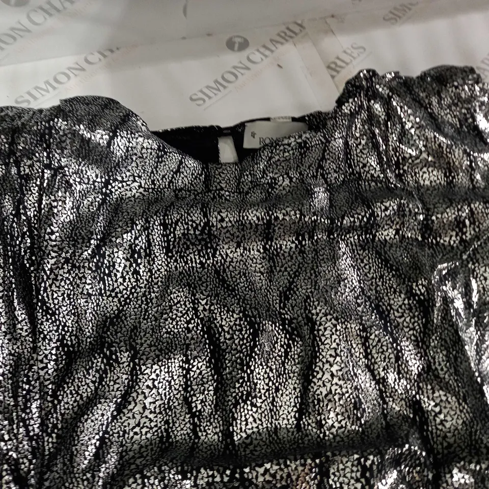 LOT OF 6 RONNIE SILVER DRESS - SIZE UNSPECIFIED
