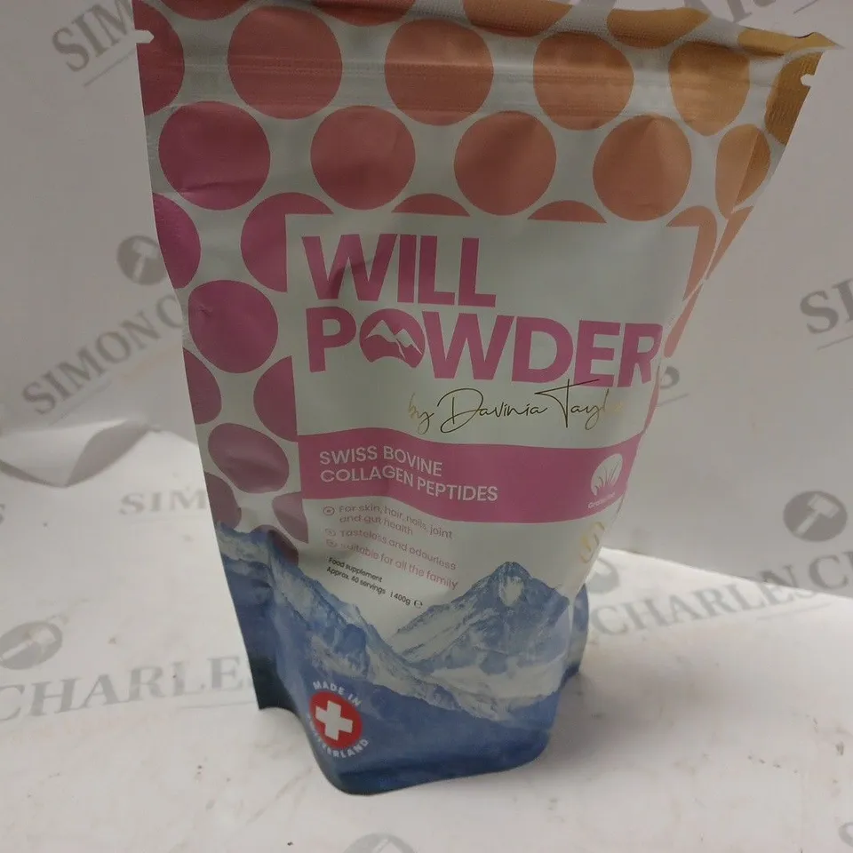 WILL POWDER SWISS BOVINE COLLAGEN PEPTIDES (400g)