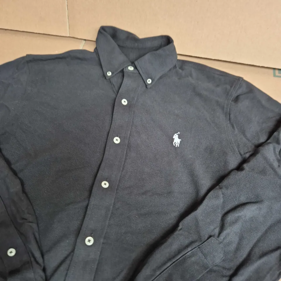 RALPH LAUREN LONG-SLEEVE SHIRT - SIZE SMALL