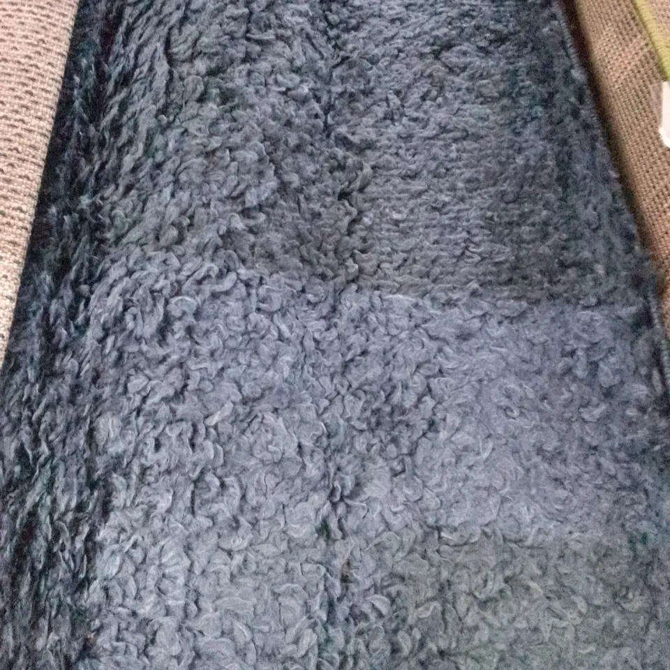 MUKUL SHAGGY DARK BLUE RUG 60X110CM 