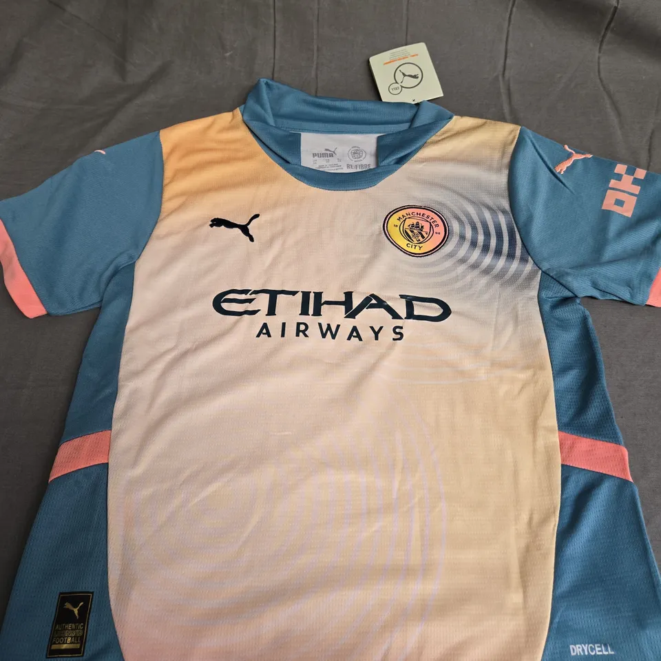 MANCHESTER CITY SPECIAL EDITION JERSEY WITH HAALAND 9 SIZE 24