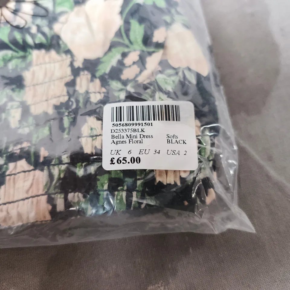 NOBODY'S CHILD BELLA MINI DRESS – SIZE 6