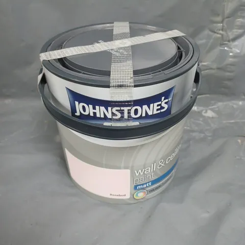 JOHNSTONES WALL & CEILING PAINT MATT IN ROSEBUD (2.5L) - COLLECTION ONLY