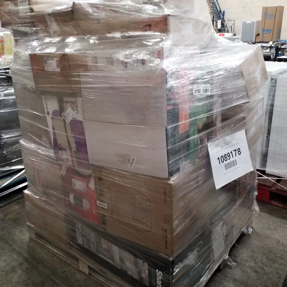 PALLET OF APPROXIMATELY 36 UNPROCESSED RAW RETURN HOUSEHOLD AND ELECTRICAL GOODS TO INCLUDE;