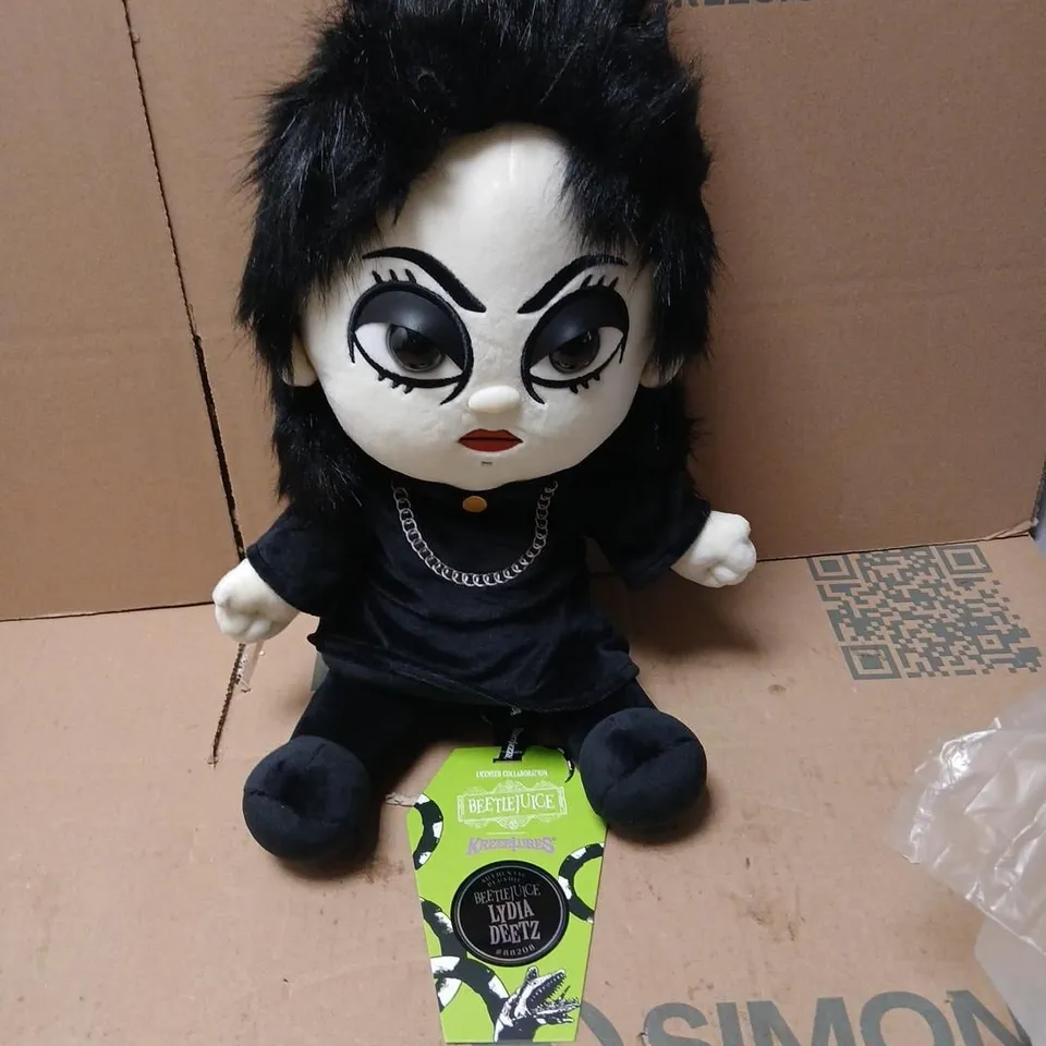 BEETLEJUICE LYDIA DEETZ PLUSH TOY – LICENSED CHARACTER