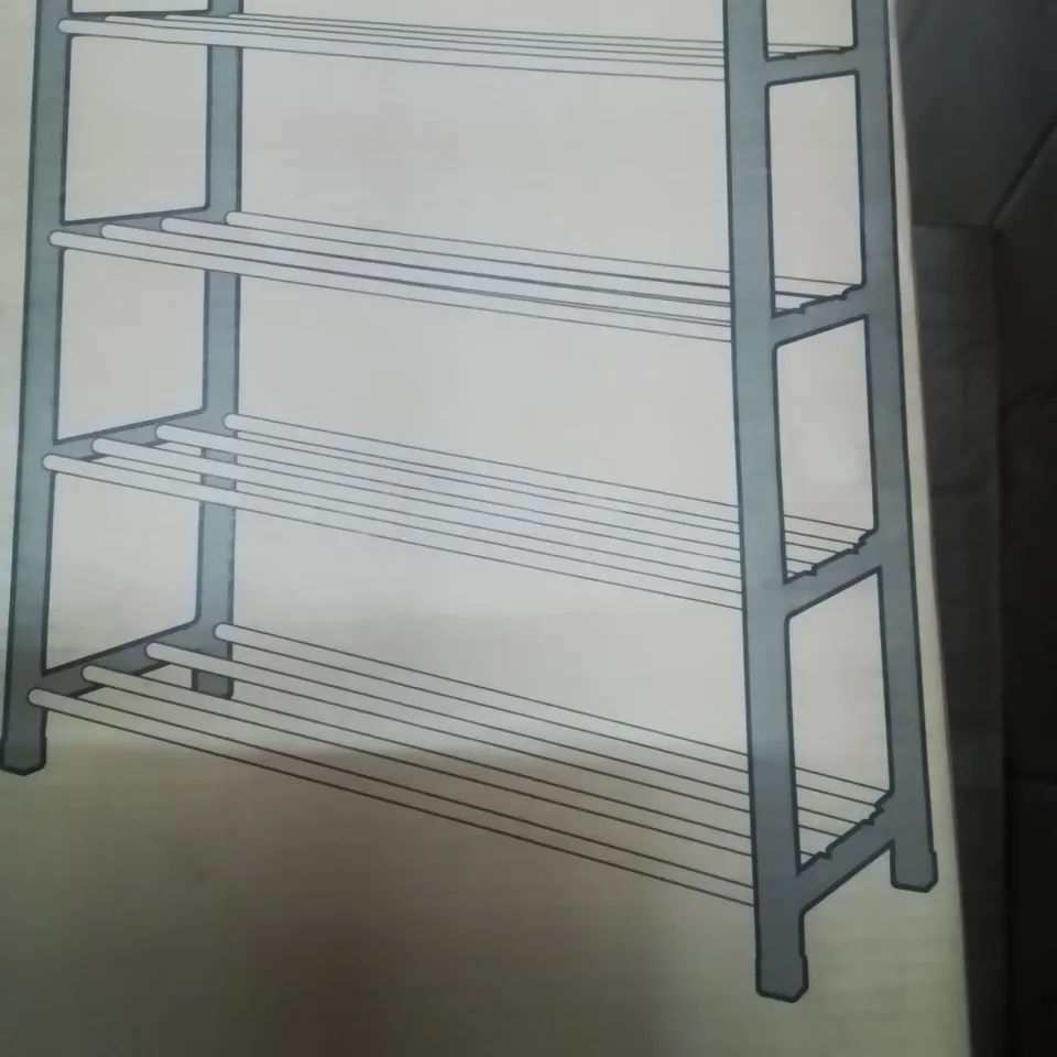 BOXED 5 TIER SHOE RACK