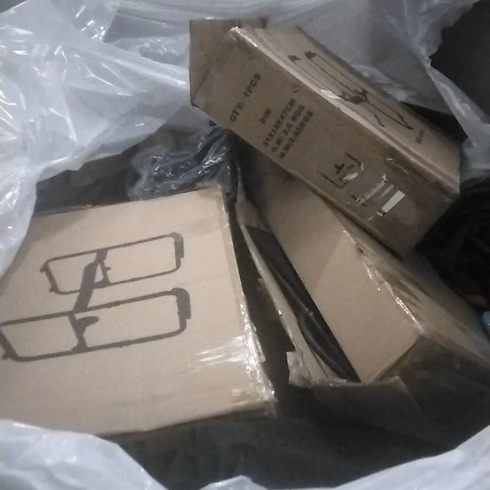 PALLET OF ASSORTED ITEMS INCLUDING WIAIO BAR STOOL, WIAIO ROLLING STOOL AND INFLATABLE PADDLE BOARD