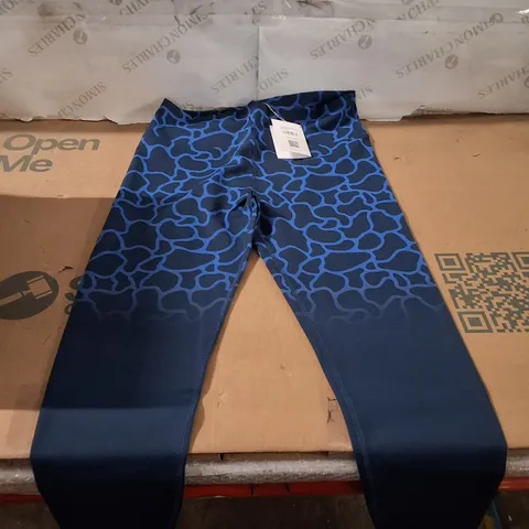 BOX CONTAINING APPROXIMATELY 17 BRASS MONKEY LADIES LEGGINGS – WATER DESIGN, XL