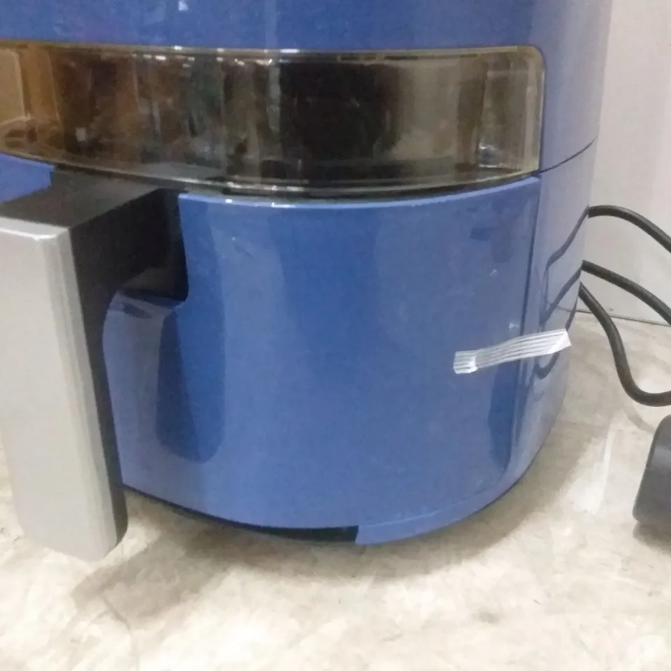 BOXED COOKS ESSENTIALS AIR FRYER - BLUE 