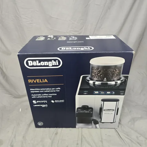 DELONGHI RIVELIA BEAN TO CUP COFFEE MACHINE EXAM440.55 - BLACK