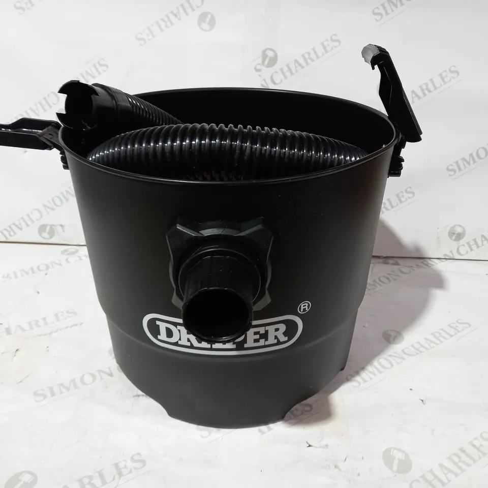 DRAPER 90107 230V 1250W 15L WET AND DRY VACUUM CLEANER