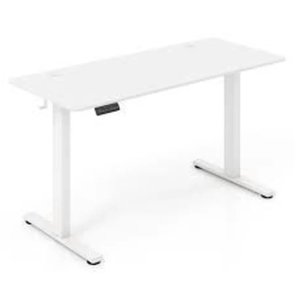 BOXED COSTWAY HEIGHT ADJUSTABLE STANDING DESK WHITE