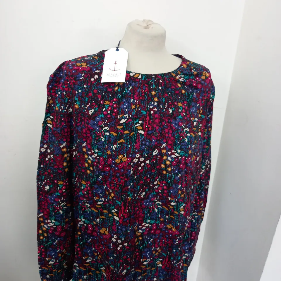 SEASALT CORNWALL TWILIGHT LANES TOP SIZE 22