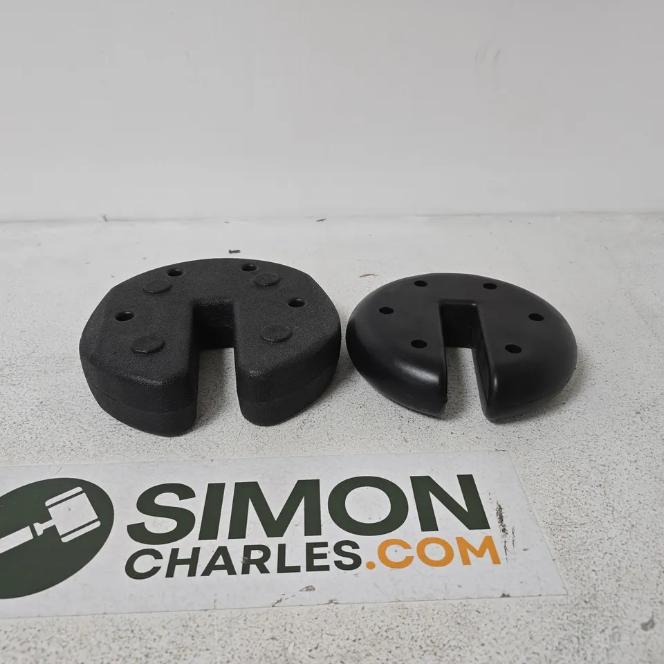 TOTE OF APPROXIMATELY 5 ASSORTED CANOPY/GAZEBO WEIGHTS