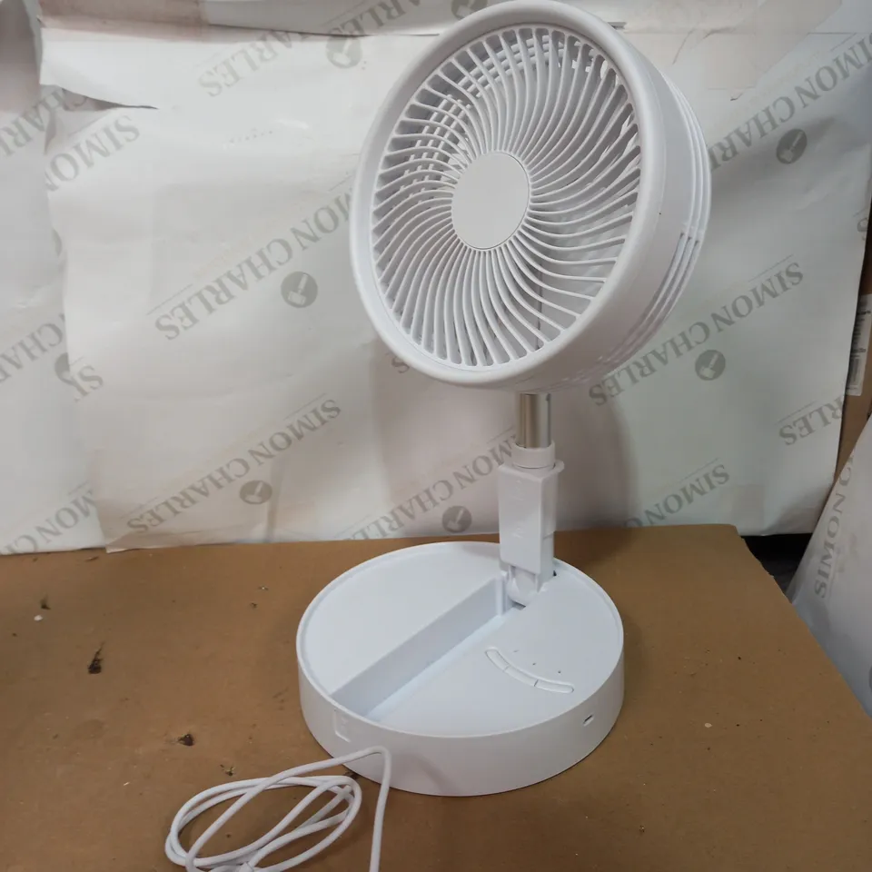 MY FOLDAWAY FLOOR & TABLE FAN - WHITE