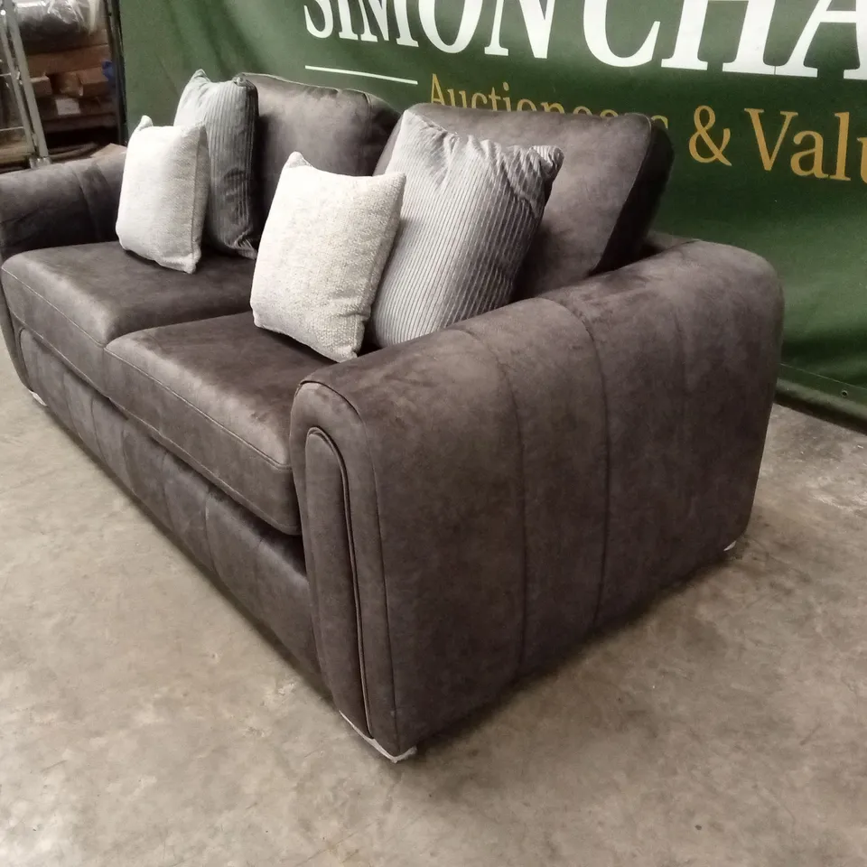 AMARA 2 SEATER SOFA - CHARCOAL RRP £1199