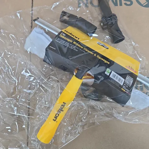 ROLSON TELESCOPIC WINDOW CLEANER & SQUEEGEE HEAD