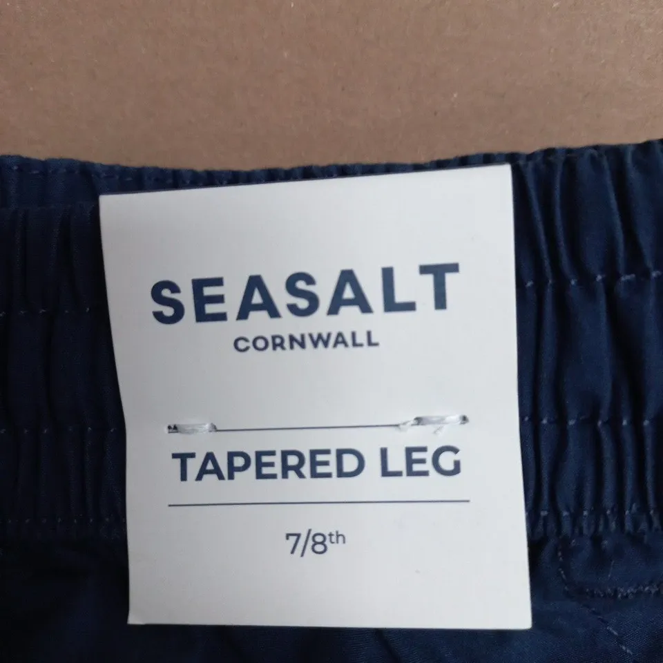 SEASALT CORNWALL SHOLL TROUSERS – SEA CAVE NAVY, WOMEN'S 7/8 LENGTH, UK 16